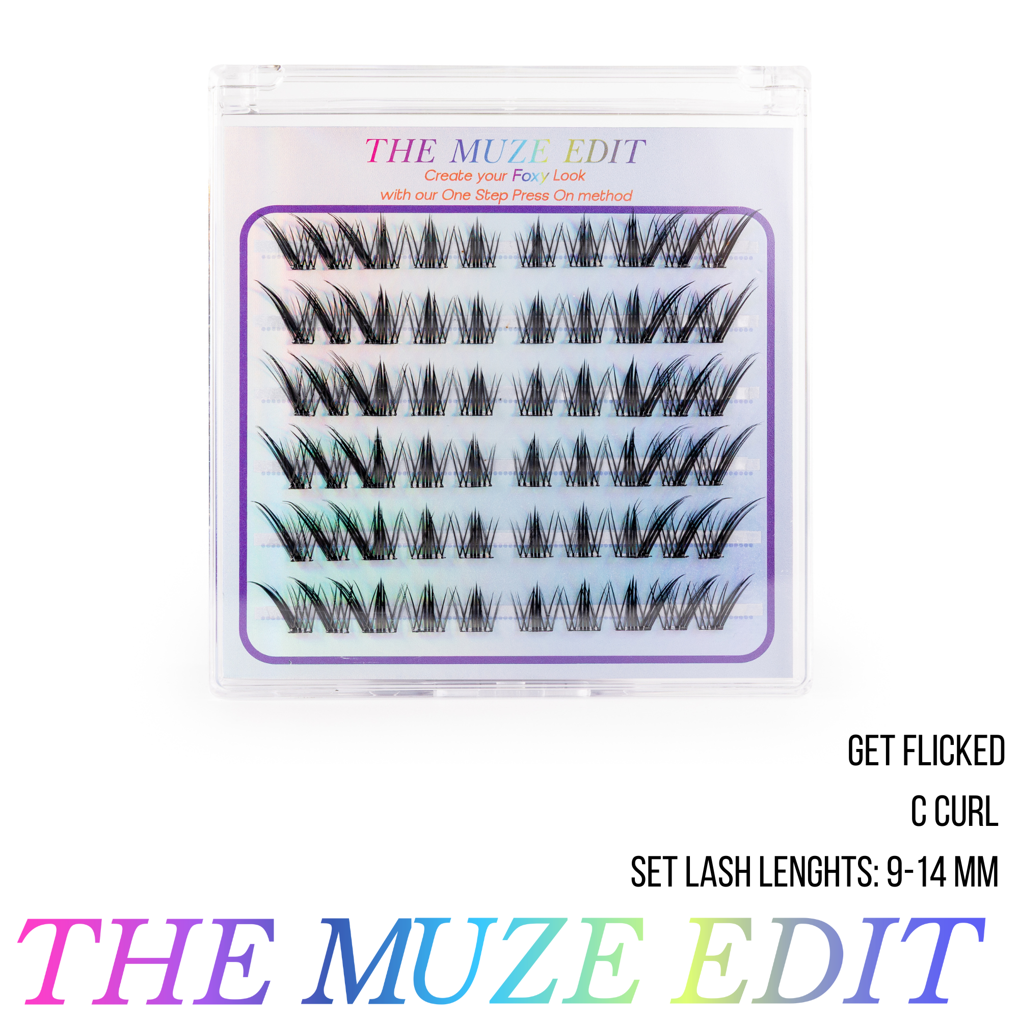 The Foxy Trio DIY Lash Clusters | Cat Eye, Glue-Free, 3–5 Day Hold