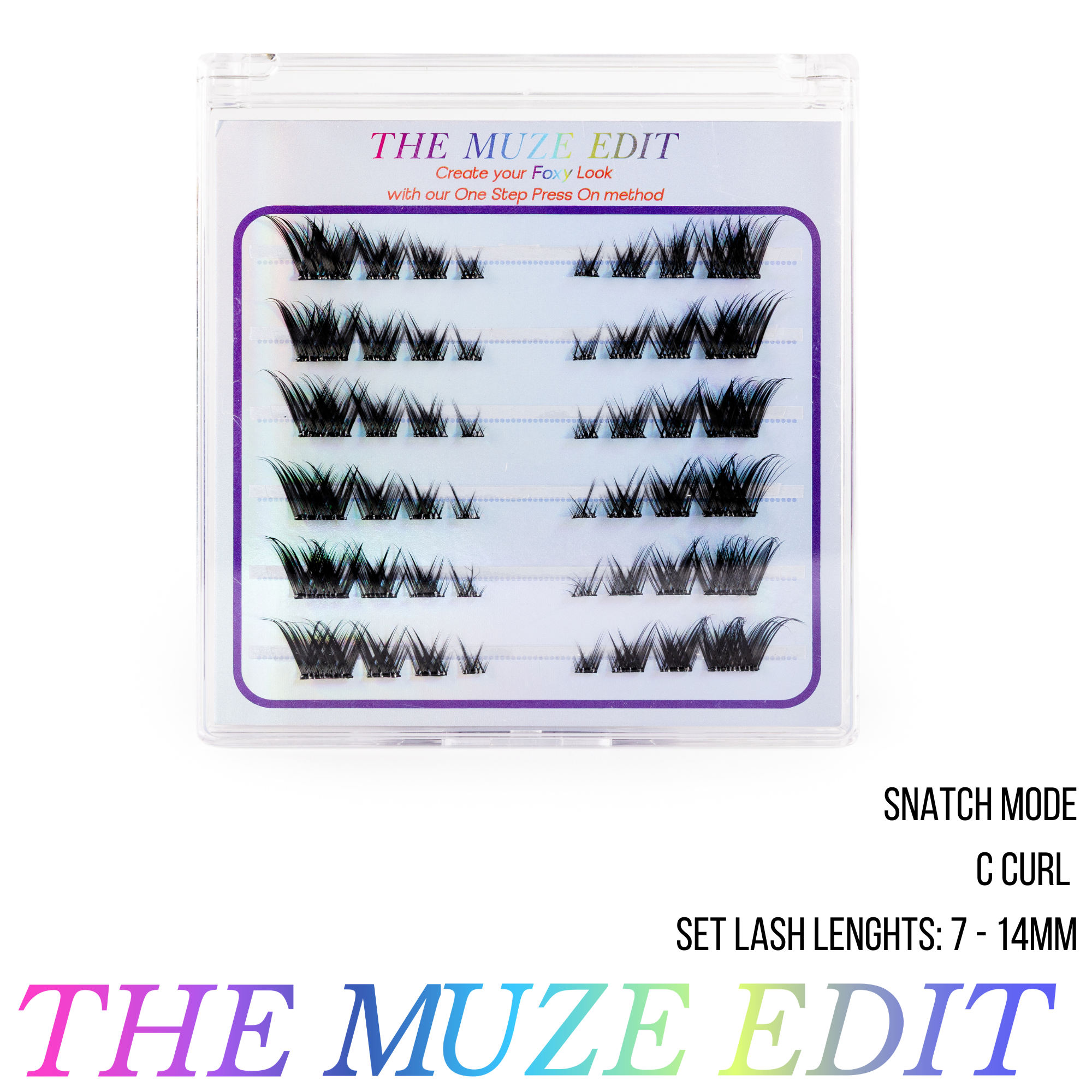 The Foxy Trio DIY Lash Clusters | Cat Eye, Glue-Free, 3–5 Day Hold